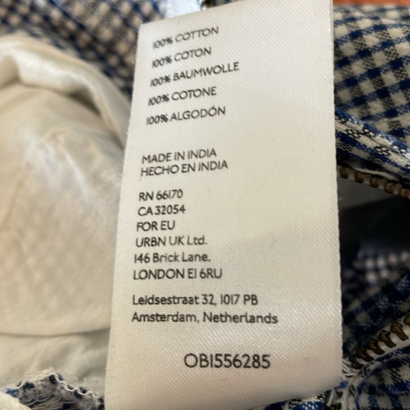 FREE PEOPLE Kate plaid pant - Picture 13 of 13